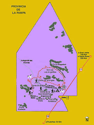 Mapa del Parque