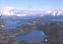 Panorámica de los lagos de Bariloche