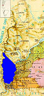 Mapa de Río Negro y del PN